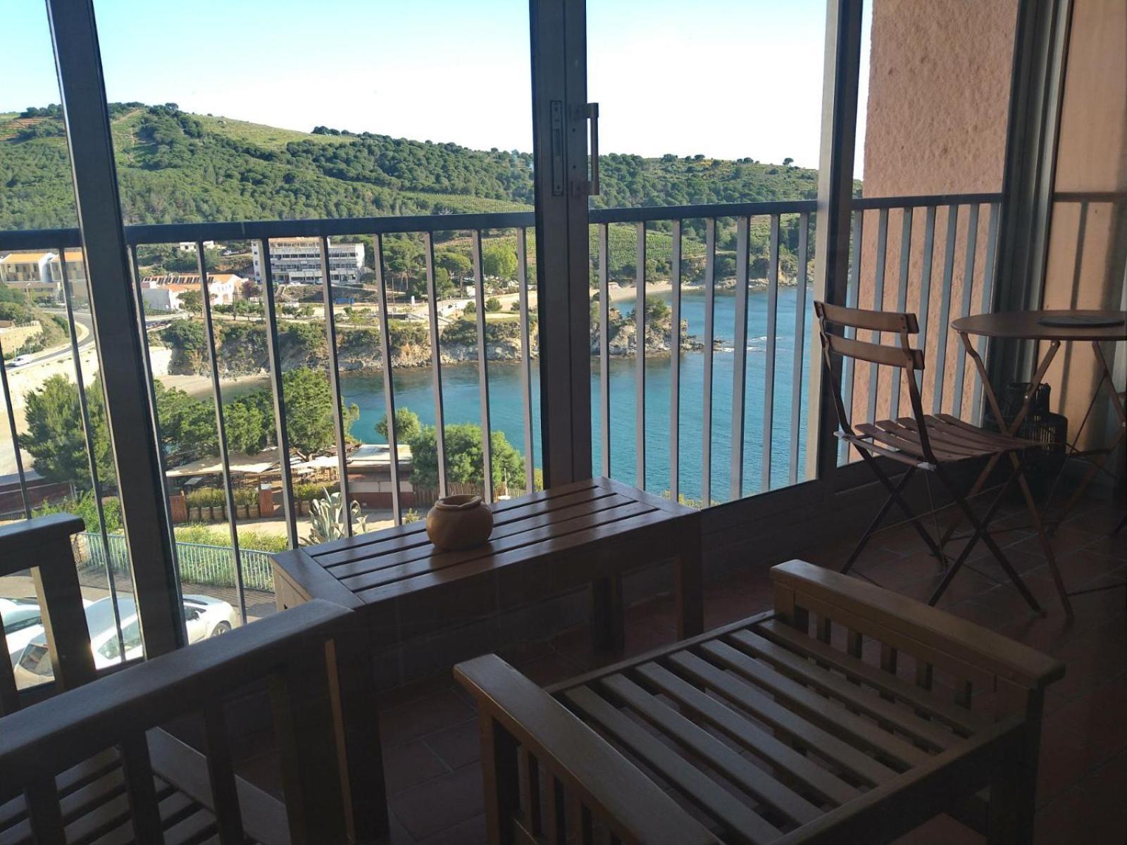 Grand Studio Avec Vue Sur La Mer Et Parking バニュルス・シュル・メール エクステリア 写真